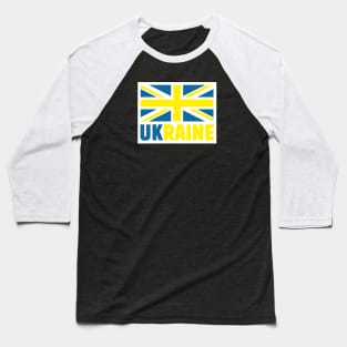 UK+UKRAINE Baseball T-Shirt